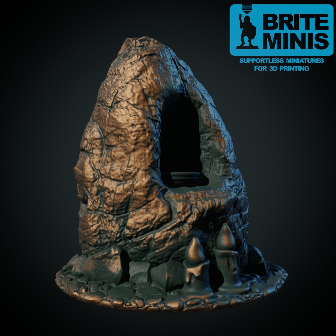 Boulder shrine
