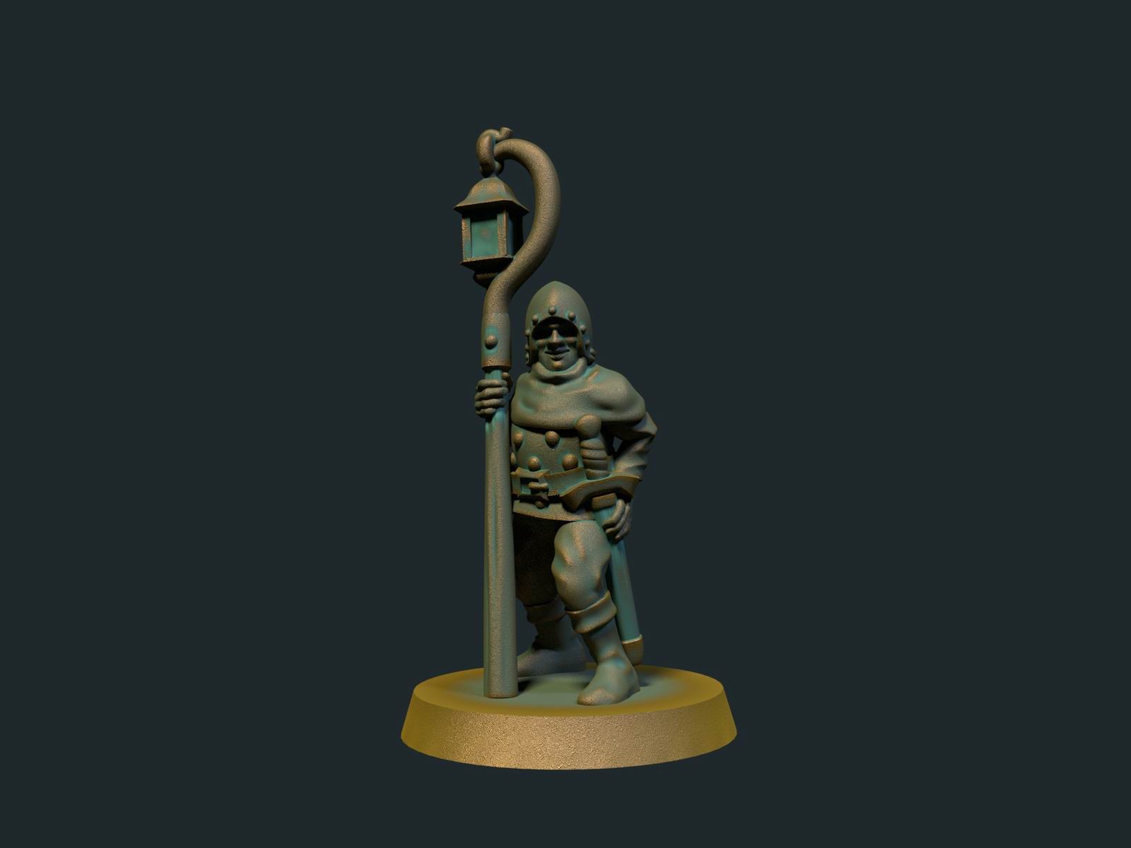 Lantern bearer / Town guard