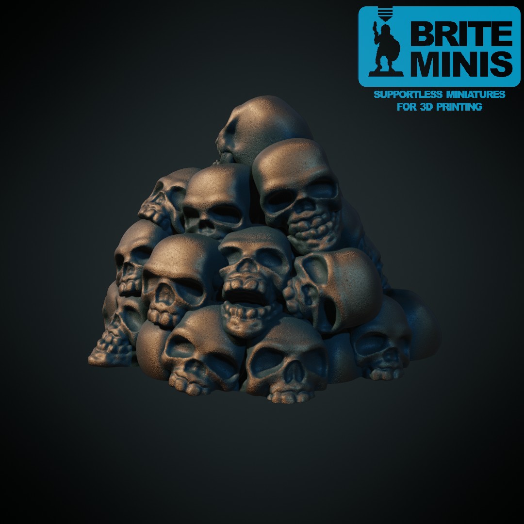 Skull pile