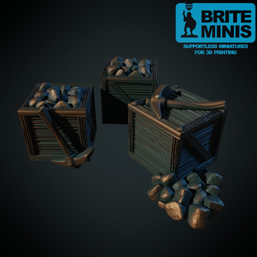 Mine crates