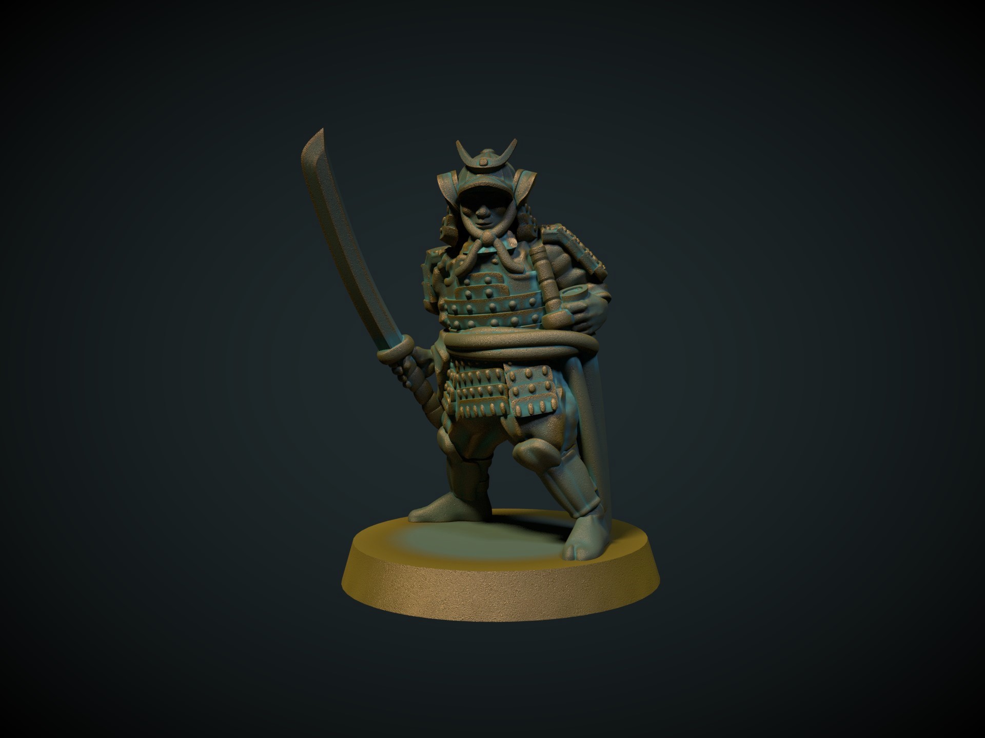 Samurai in armor 2