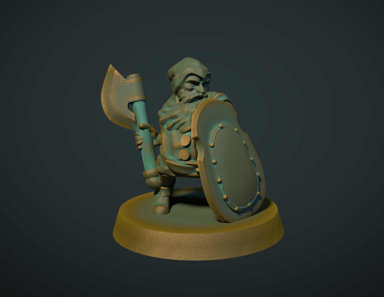 Dwarf axeman