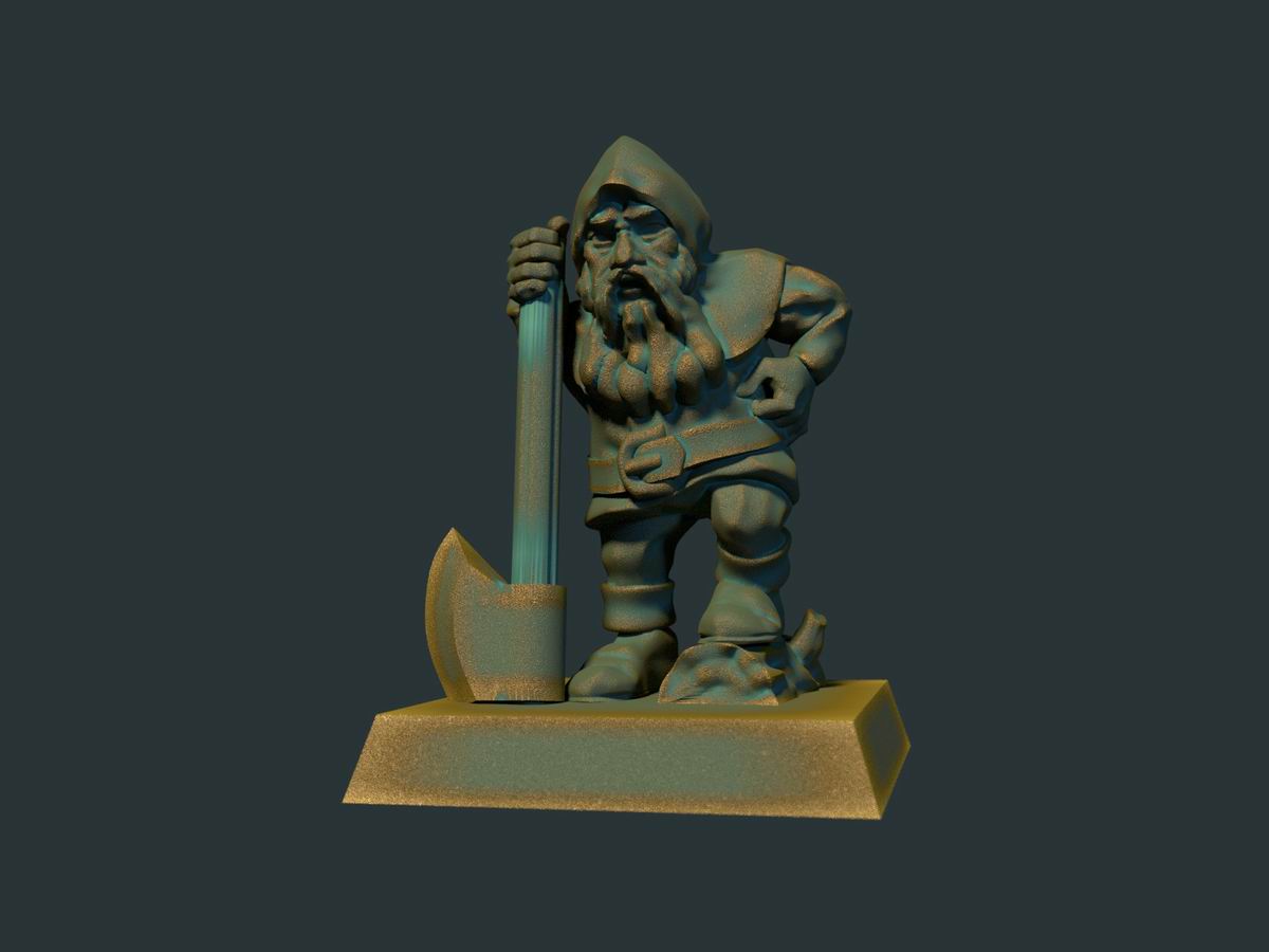 Dwarf with axe
